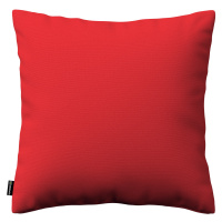 Dekoria Karin - jednoduchá obliečka, červená, 43 x 43 cm, Loneta, 133-43