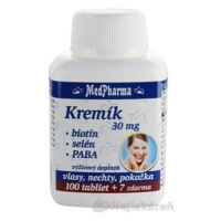 MedPharma Kremík 30 mg + Biotín + Selén + Paba 107 tabliet