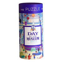 Puzzle tubus - Den v muzeu Vesmír (72 dílků)