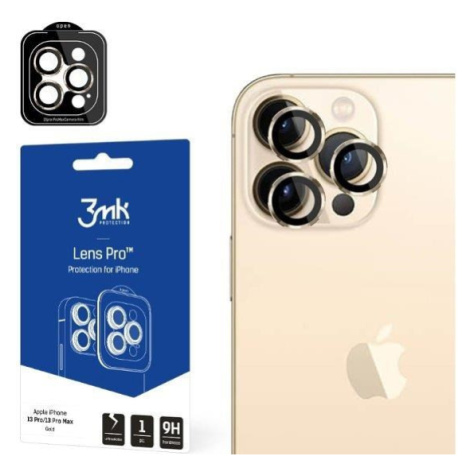 3mk ochrana kamery Lens Protection Pro pre Apple iPhone 14 Pro / iPhone 14 Pro Max, zlatá
