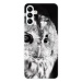 Odolné silikónové puzdro iSaprio - BW Owl - Samsung Galaxy A04s