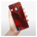 Plastové puzdro iSaprio - RedMarble 17 - Samsung Galaxy A20