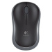 Logitech Wireless Mouse M185 bezdrôtová myš strieborná