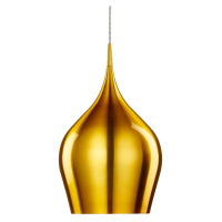 Závesná lampa Vibrant Ø 26 cm, zlatá