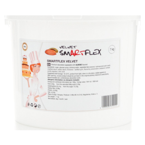 Smartflex Velvet Mandle 7 kg (Potahovací a modelovací hmota na dorty) - Smartflex