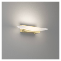 Nástenné LED svetlo Bowl TW CCT šírka 30 cm mosadz