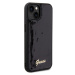 Guess Sequin Script Logo Zadný Kryt pre iPhone 13 Black