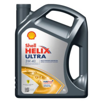 SHELL Motorový olej Helix Ultra 5W-40, 550052679, 4L