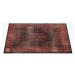 DRUMnBASE Vintage Persian Stage Mat 130 Red/Black