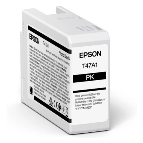 Epson T47A1 C13T47A100 foto čierna (photo black) originálna cartridge