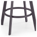 Sconto Barová stolička TOSHA hnedá/čierna