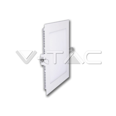 Mini LED panel štvorcový Premium zapustený 18W, 6400K, 1500lm, VT-1807 (V-TAC)