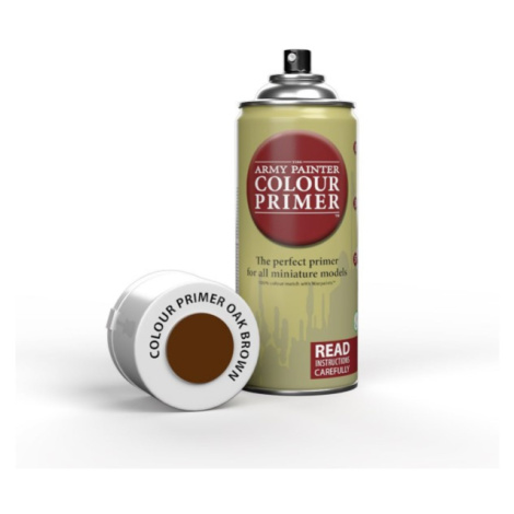 Army Painter Primer: Oak Brown Spray (400ml)