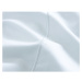 Biela plachta z bavlneného saténu Bianca Luxury, 230 x 260 cm