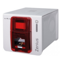 Evolis Zenius Classic ZN1U0000RS, single sided, 12 dots/mm (300 dpi), USB, red