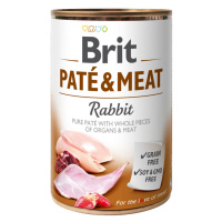 Brit PATÉ & MEAT Rabbit konzerva pre psov 400 g