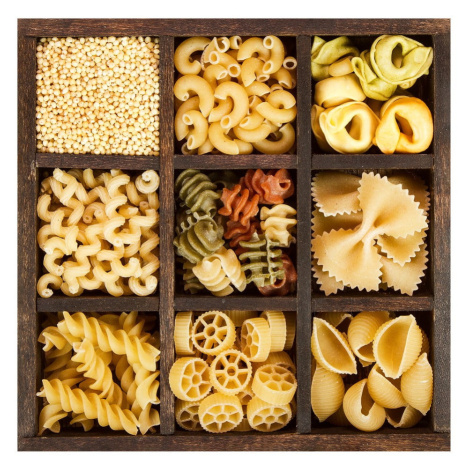 Sklenený obraz 30x30 cm Pasta Box – Styler