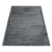 Kusový koberec Fluffy Shaggy 3500 light grey - 240x340 cm Ayyildiz koberce