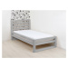Benlemi Jednolôžková posteľ DELUXE Zvoľte farbu: Nelakovaná, Zvoľte rozmer: 80 x 200 cm