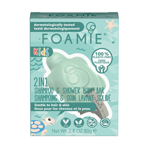 FOAMIE 2in1 Syndet pre deti Mango & Coconut 80 g