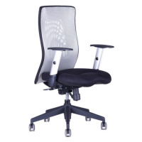 Ergonomická kancelárska stolička OfficePro Calypso XL Farba: sivá, Opierka hlavy: bez opierky