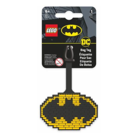 LEGO DC Super Heroes Menovka na batožinu - Batman logo