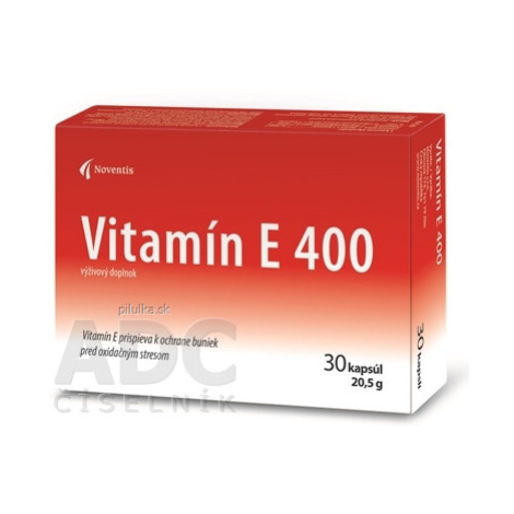 NOVENTIS Vitamín E 400 30 kapsúl