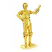 Fascinations Metal Earth: Star Wars Gold C-3PO