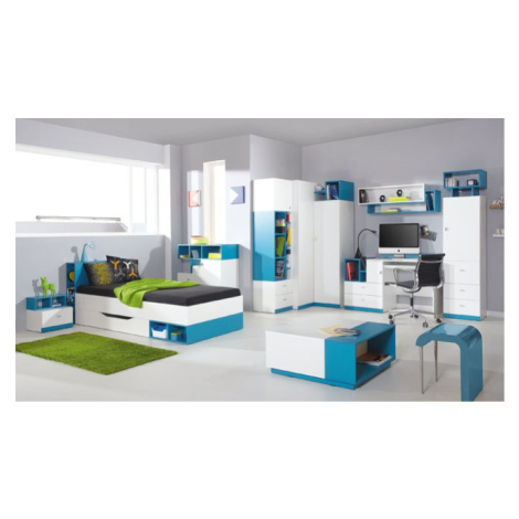 Modré zostavy detského nábytku