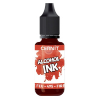 CERNIT - Alkoholový atrament (fire red, 0,02 L)