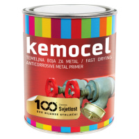 KEMOCEL - Základná farba na kov 0,75 l cervena