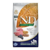 N&D LG DOG Adult M/L Lamb & Blueberry 2,5kg zľava