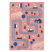 Ružový detský koberec 80x150 cm Adventures – Hanse Home