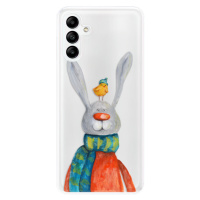 Odolné silikónové puzdro iSaprio - Rabbit And Bird - Samsung Galaxy A04s