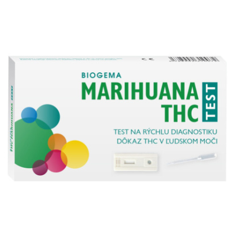 Biogema THC Marihuana drogový test na stanovenie drog v moči 1ks