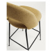 Barové stoličky v horčicovej farbe v súprave 4 ks (výška sedadla 63 cm) Mahalia – Kave Home