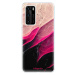 Odolné silikónové puzdro iSaprio - Black and Pink - Huawei P40