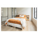Krémovobiela bavlnená prikrývka na dvojlôžko 250x260 cm Sahara - Tiseco Home Studio