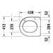 DURAVIT - Starck 3 WC doska, SoftClose, biela 0067790000