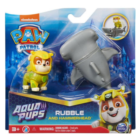 SPIN MASTER PAW PATROL AQUA VODNI KAMARATI RUBBLE