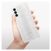 Odolné silikónové puzdro iSaprio - Handwriting 01 - white - Samsung Galaxy A04s