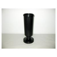 BESOP - Váza na hrob zaťažená 30cm čierna