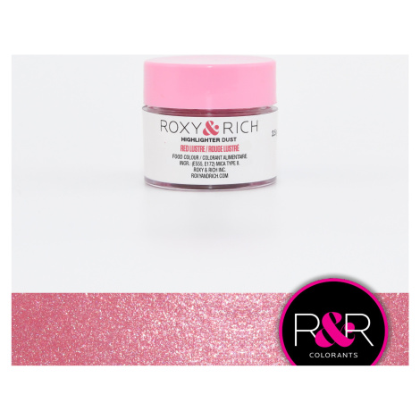 Prášková metalická farba 2,5 g Highlighter Red Lustre - Roxy and Rich - Roxy and Rich