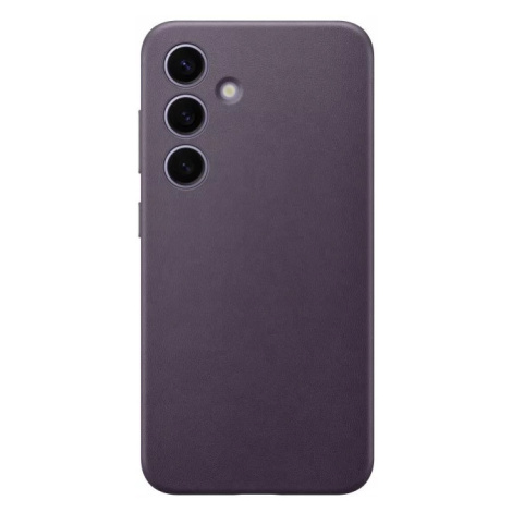 Kryt Samsung S24 Dark Violet Vegan Leather Back Cover