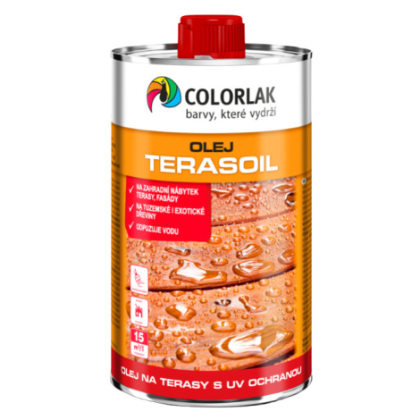 COLORLAK TERASOIL O1014 - Olej na terasy s UV ochranou bezfarebný 1 L