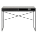 Písací stôl Benato (110x75x45 cm, čierna)