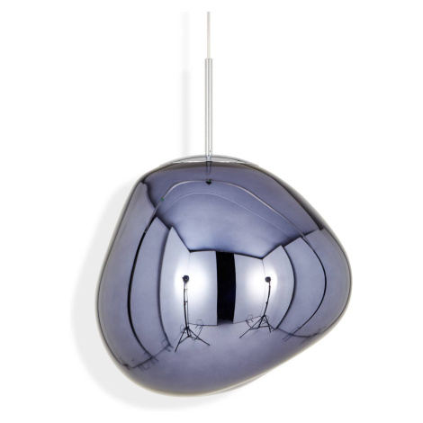 Závesná LED lampa Tom Dixon Melt Mini, Ø 28 cm, dymová