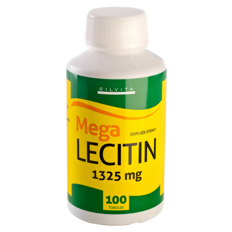 SILVITA Mega Lecitín 1325 mg 100 tvrdých kapsúl