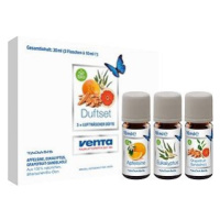 VENTA Organická esenciálna vôňa (Apfelsinen, Eukalyptus, Grapefruit-Sandelholz)