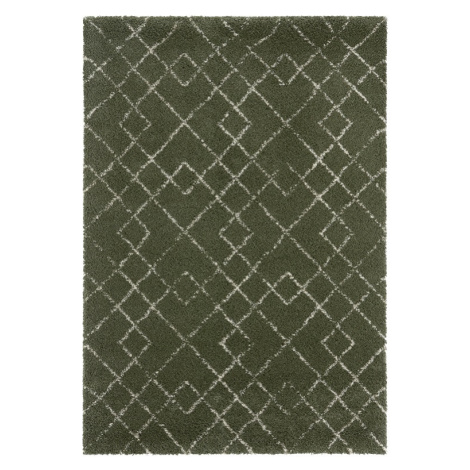 Kusový koberec Allure 104394  Olive-Green/Cream - 80x150 cm Mint Rugs - Hanse Home koberce